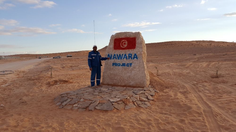 إضراب في مشروع نوارة وجميع مواقع إنتاج شركة “OMV” النمساوية احتجاجا على طرد 23 من أعوانها