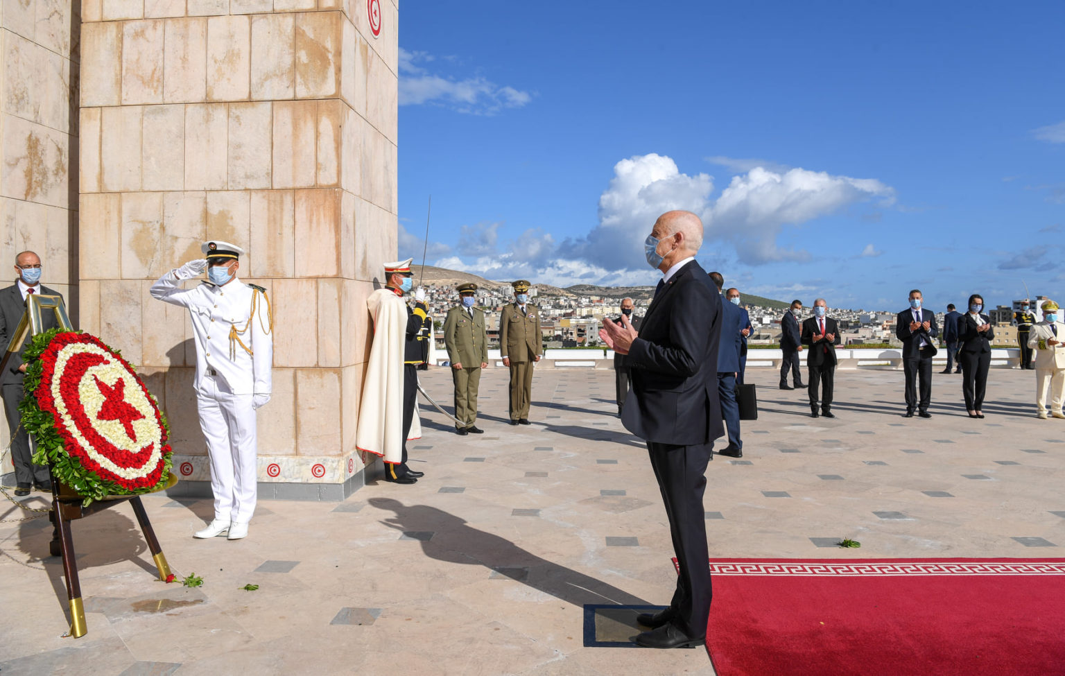 زيارة وزير الصحة للمستشفى الجهوي بزغوان