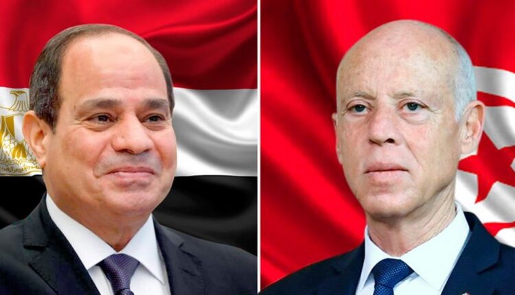معايدة هاتفية بين الرئيس قيس سعيد و نظيره المصري